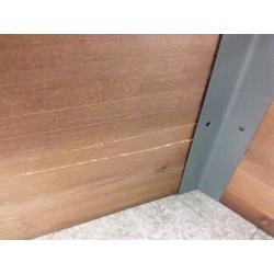 Brown Hexagon Garden Bed (48x41.5x10)