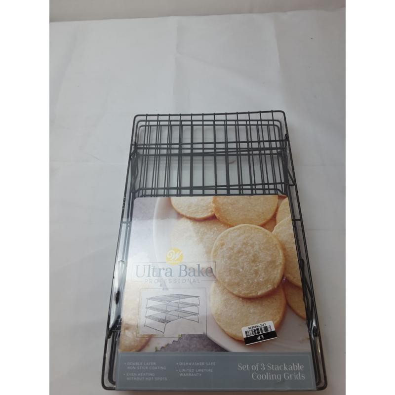 Wilton Ultra Bake Professional 3 Tier Stackable Cooling Racks