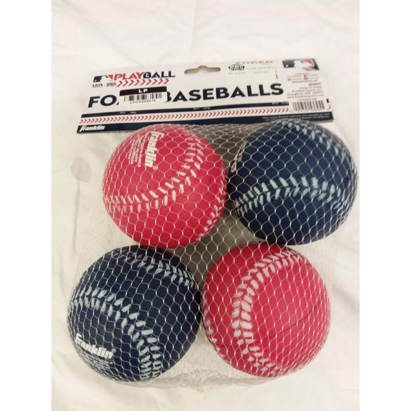 Franklin Sports MLB Playball Oversized Foam Baseballs