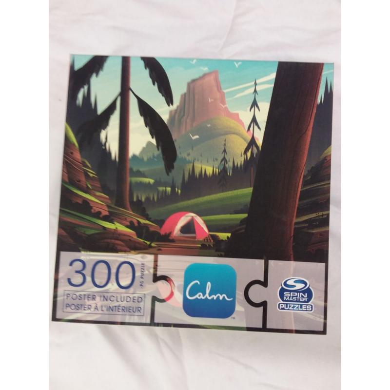 Spin Master Puzzles Calm App: Tranquility Jigsaw Puzzle - 300pc (Please be advised that sets may be missing pieces or otherwise incomplete.)