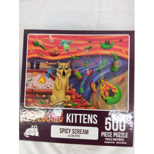 Exploding Kittens Slothness of Memory Jigsaw Puzzle - 500pc (Please be advised t