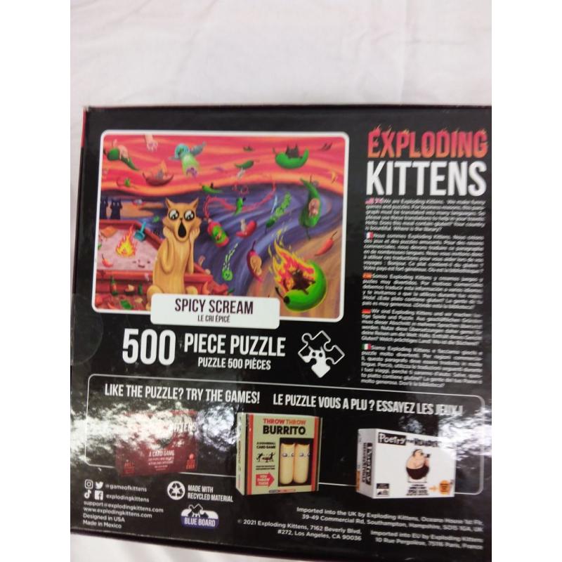 Exploding Kittens Slothness of Memory Jigsaw Puzzle - 500pc (Please be advised t
