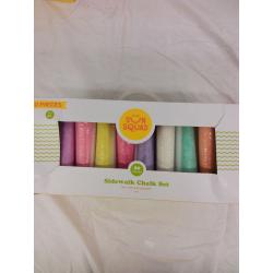 Sun Squad 60 Piece Sidewalk Chalk Set