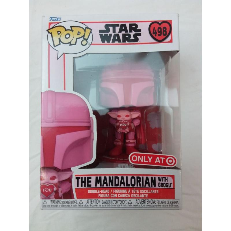 Funko POP! Star Wars: Valentines - The Mandalorian with Grogu