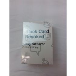 Original flavor. First edition black card revoked