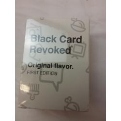 Original flavor. First edition black card revoked