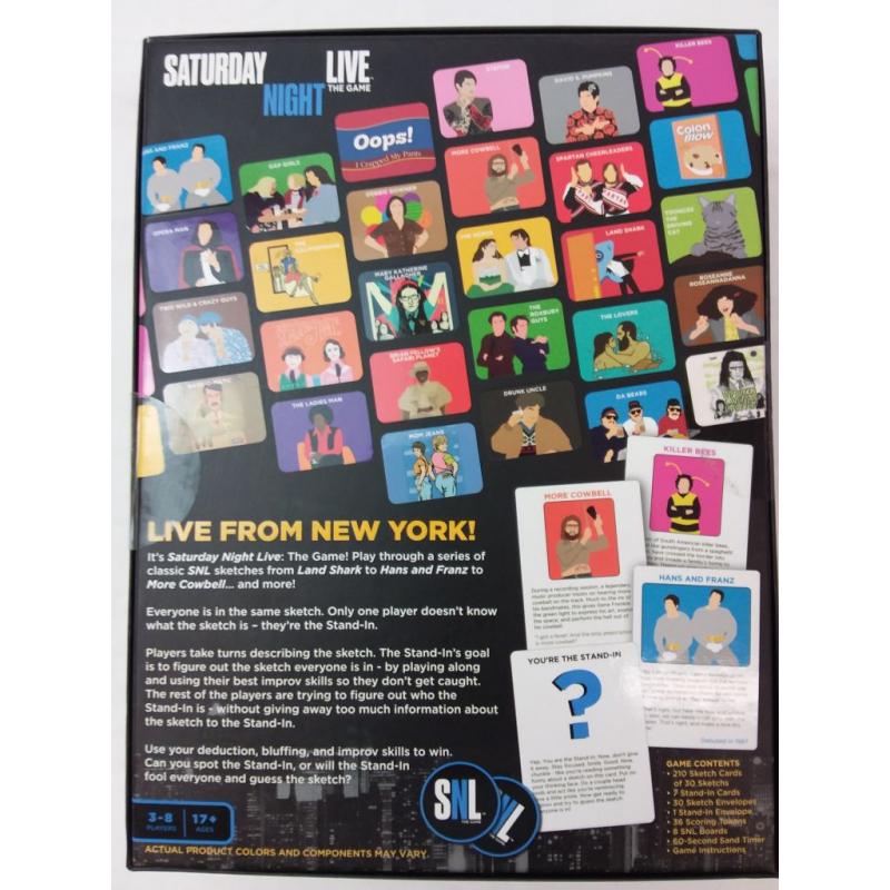 Saturday night live the game