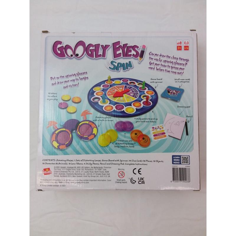 Goliath Googly Eyes Spin Board Game