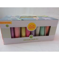 Sun Squad 60 Piece Sidewalk Chalk Set