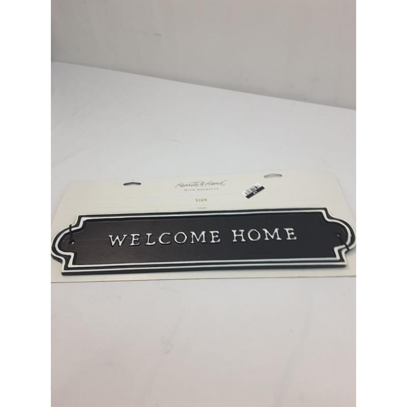 Hearth & Hand with Magnolia Welcome Home Sign