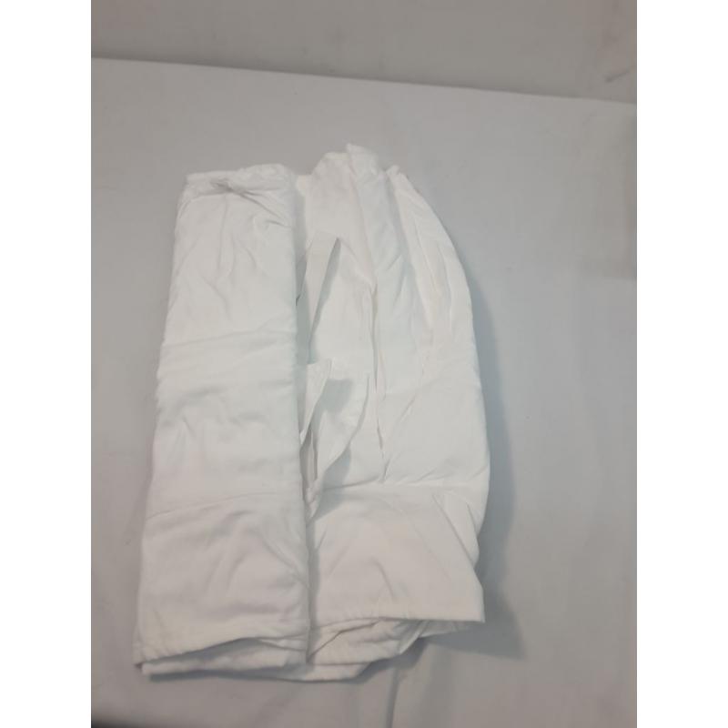 Twin Magic Skirt Tailored Bedskirt, White, 100% Polyester