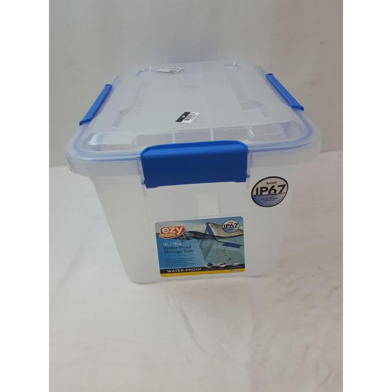Water Proof Storage Tote 19 Quart