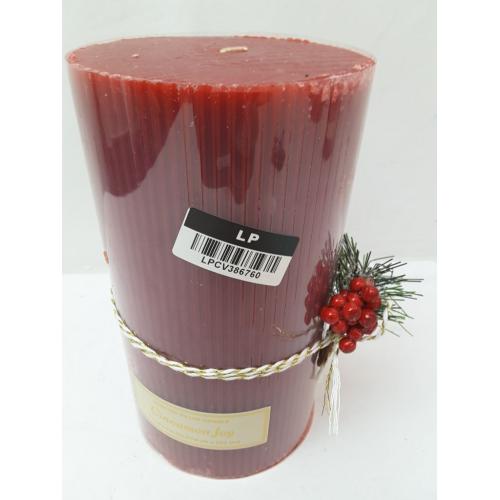 Threshold 3 x 6 Pillar Candle, Cinnamon Joy