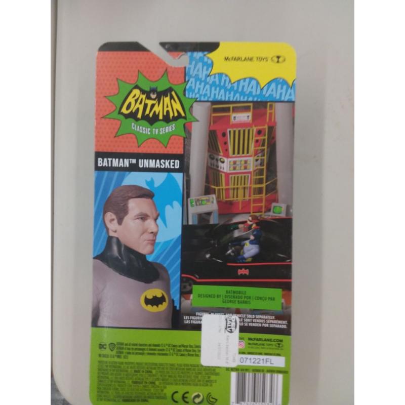 Retro Batman 66 6 Figure - Exclusive Batman Unmasked