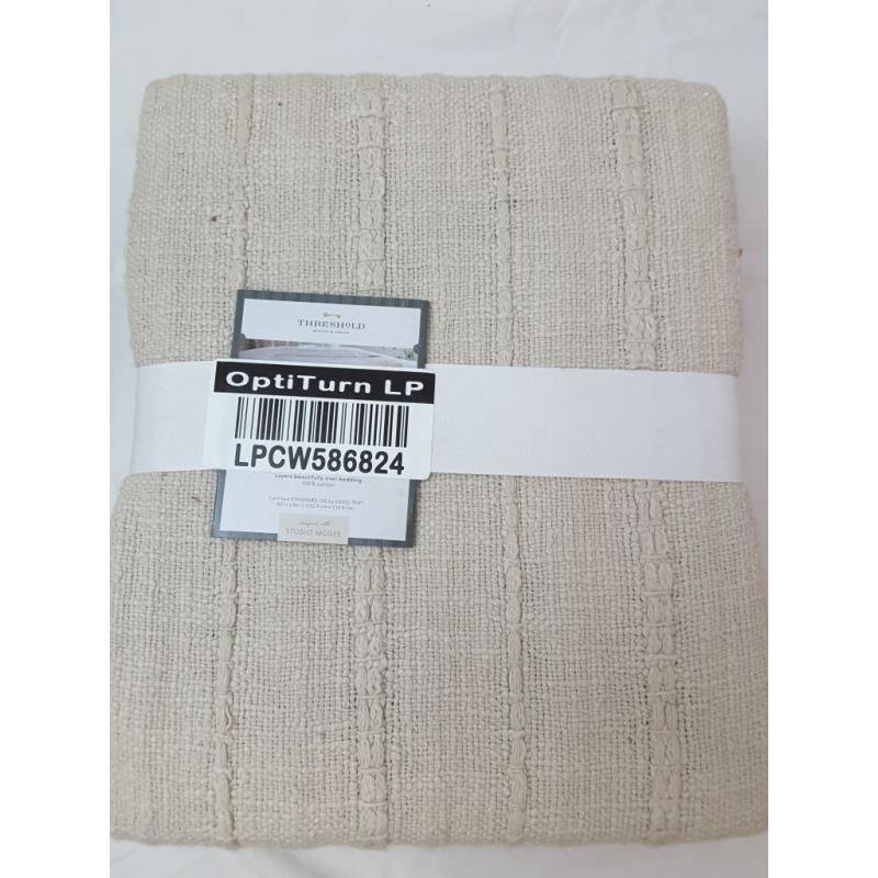 60x86 Oversized 100% Cotton Bed Throw - Threshold™ designed with Studio McGee