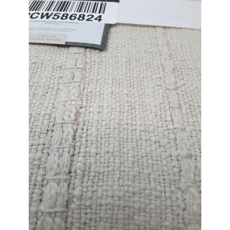 60x86 Oversized 100% Cotton Bed Throw - Threshold™ designed with Studio McGee