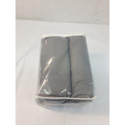 4 Piece Microfiber Solid Fitted Sheet Set - Room Essentials, Gray, Queen