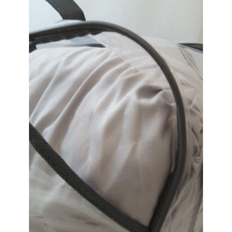 5pc Full/Queen Boston Pleated Colorblock Comforter Bedding Set - Gray (Please be advised that sets may be missing pieces or otherwise incomplete.)