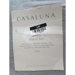 King Jersey Solid Sheet Set Light Gray - Casaluna (Please be advised that sets may be missing pieces or otherwise incomplete.)