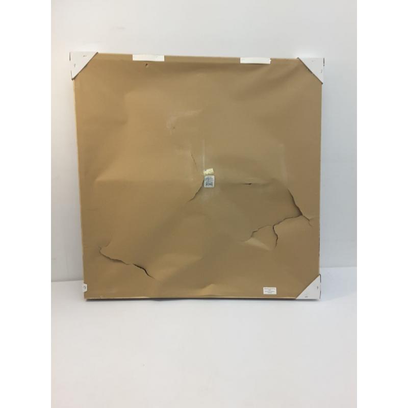 36 x 36 Dreary Abstract Landscape Framed Wall Canvas designed with Studio McGee