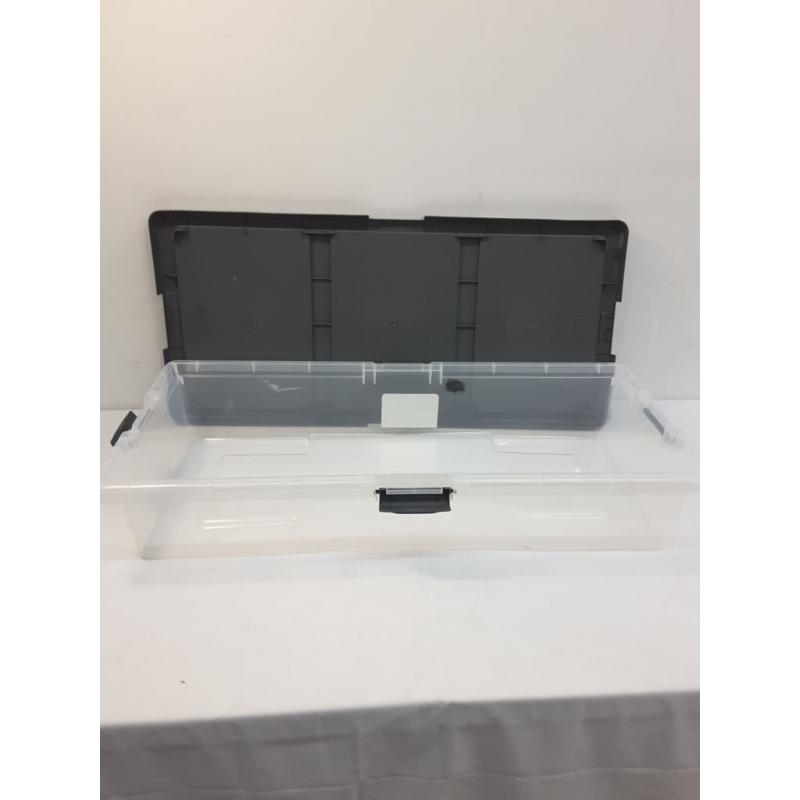Underbed Latching Clear Storage Box - Brightroom