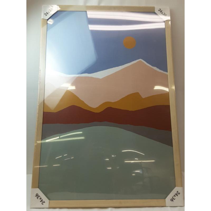 25.52x37.52 Wedge Poster Frame Natural - Room Essentials