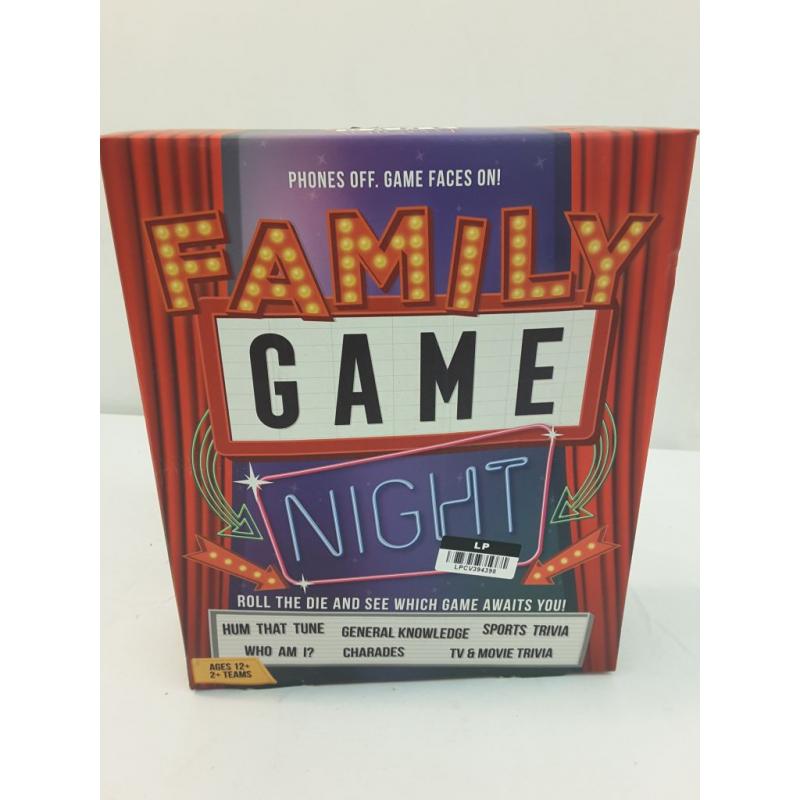 Professor Puzzle Family Game Night Game