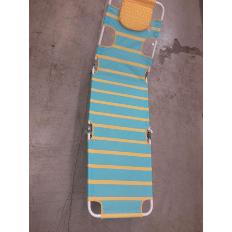 Patio Lounger Striped - Blue/Yellow - Sun Squad™