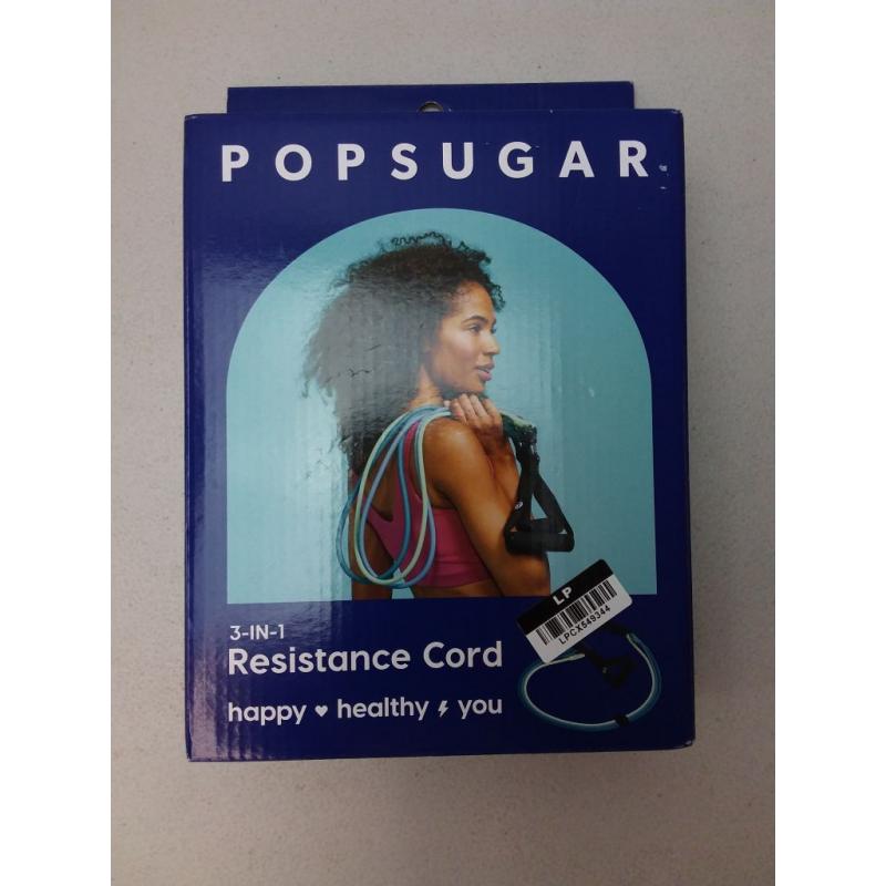 POPSUGAR 3 in 1 Resistance Band - Blue