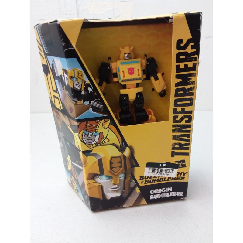 Transformers Buzzworthy Bumblebee War for Cybertron Deluxe Origin Bumblebee