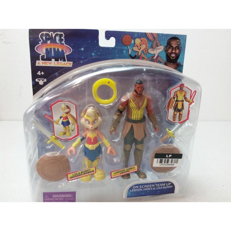 Space Jam: A New Legacy - On Court Rivals - Wonderwoman Lola & Lebron 2pk