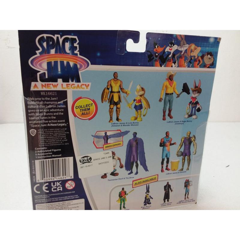 Space Jam: A New Legacy - On Court Rivals - Wonderwoman Lola & Lebron 2pk