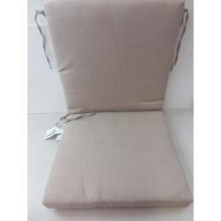 Woven Outdoor Chair Cushion DuraSeason Fabric Tan