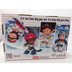 Fisher-price Little People Team Usa Winter Sports Collector Set