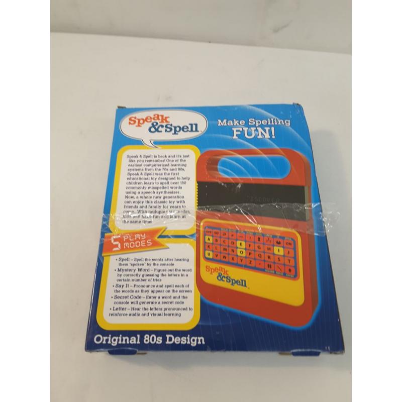 Speak And Spell Classic 80s Design
