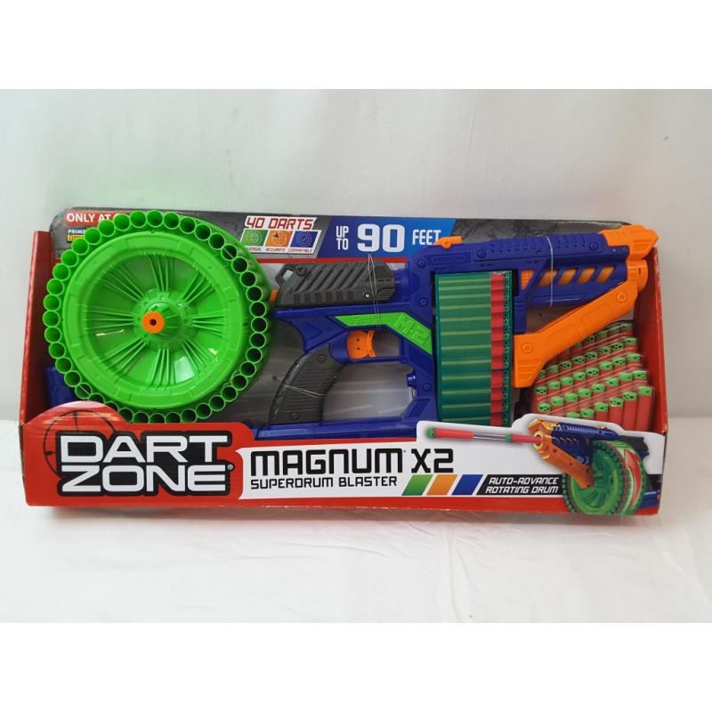 Dart Zone Magnum X2 Superdrum Blaster