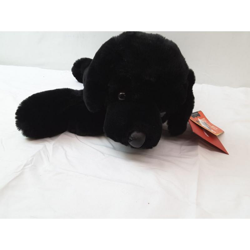 FAO Schwarz Adopt A Pets Plush Black Labrador 22 Inch