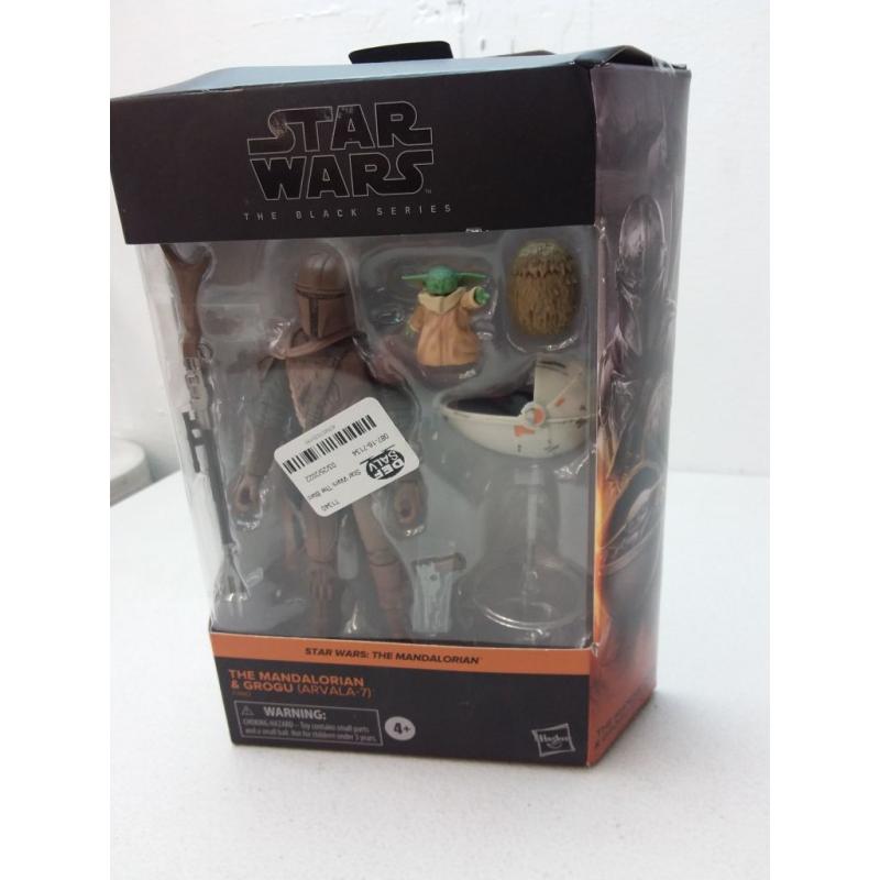 Star Wars The Black Series The Mandalorian and Grogu (Arvala-7)