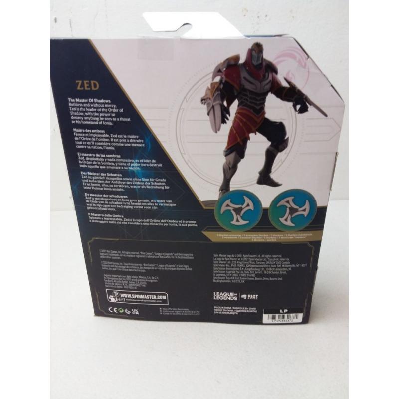 League of Legends 6in Zed Collectible Figure