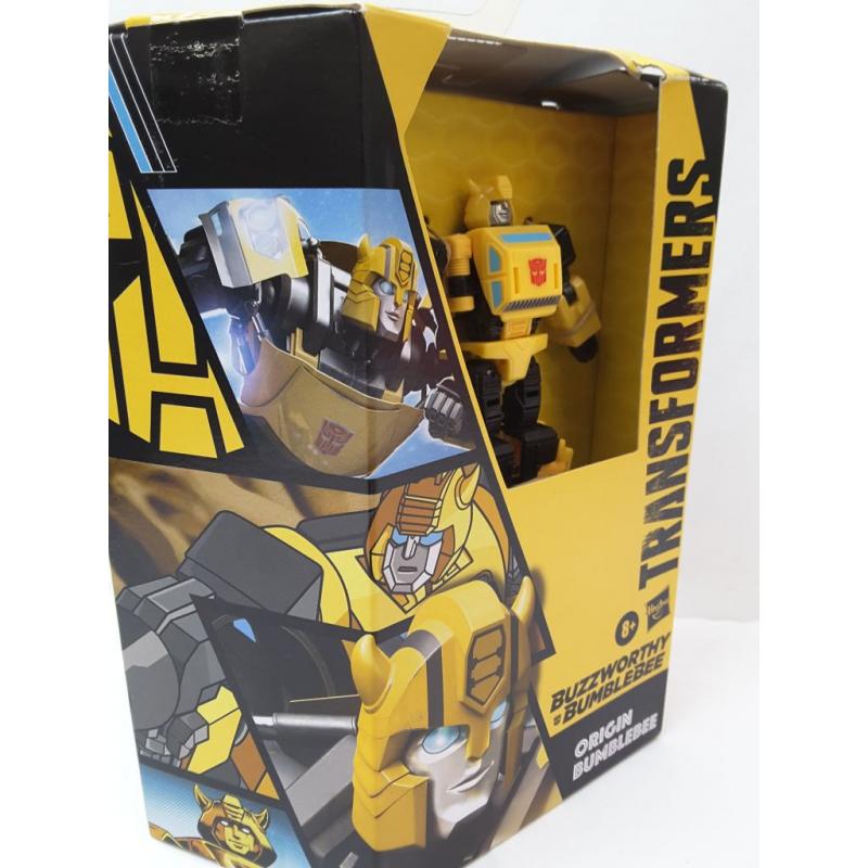 Transformers Buzzworthy Bumblebee War for Cybertron Deluxe Origin Bumblebee