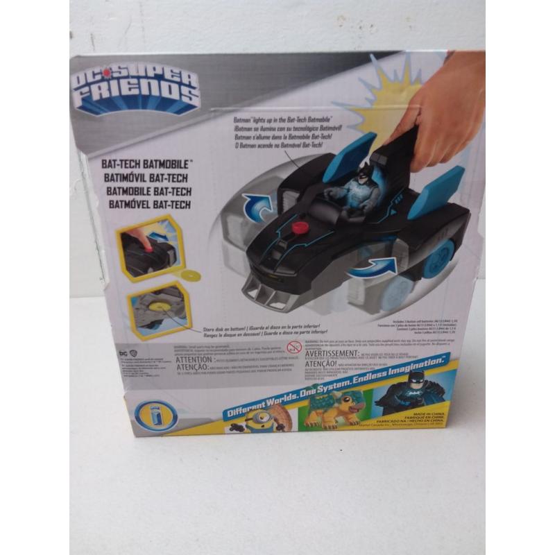 Fisher-Price Imaginext DC Super Friends Batman Bat-Tech Batmobile