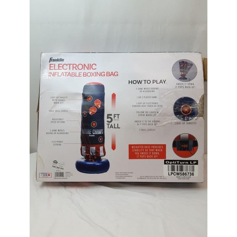Franklin Sports Electronic Inflatable Boxing Bag