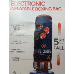 Franklin Sports Electronic Inflatable Boxing Bag