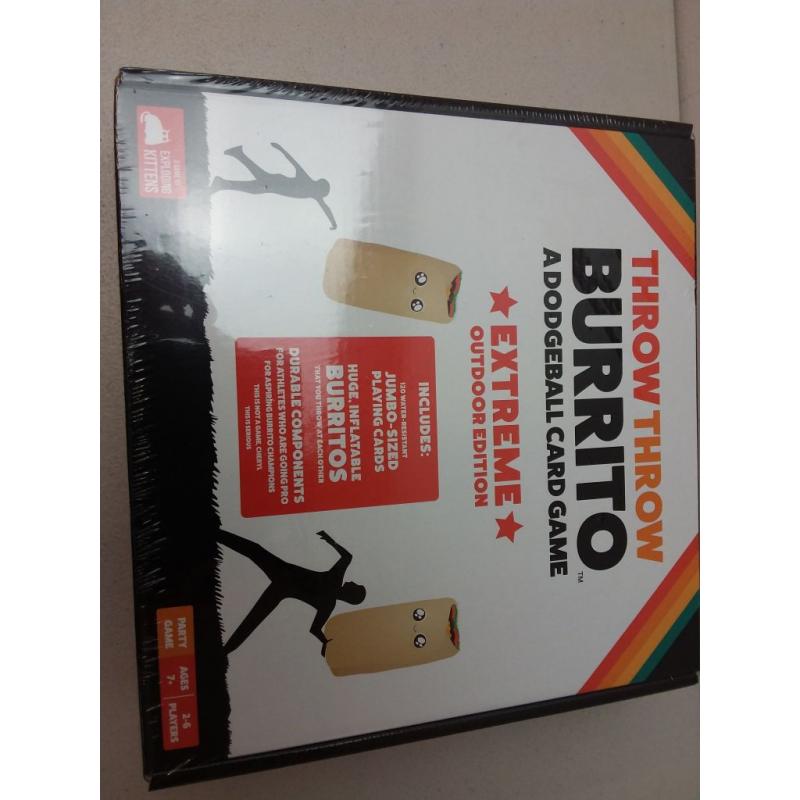 Throw Throw Burrito Game: Extreme Outdoor Edition