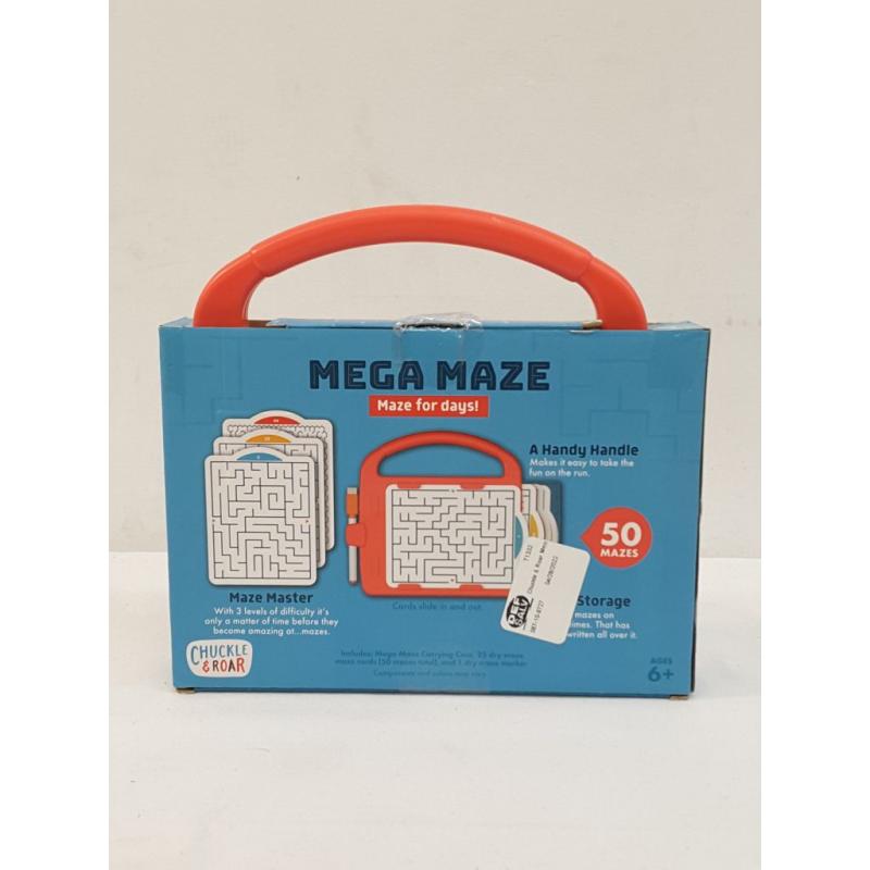 Chuckle & Roar Mega Maze - Portable Travel Mazes,