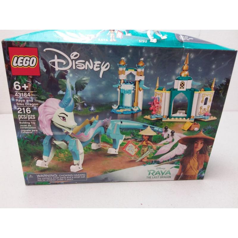 LEGO Disney Raya and Sisu Dragon Building Toy 43184