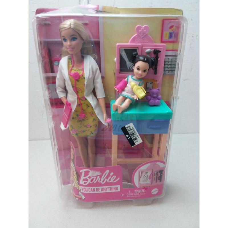 Barbie Careers Pediatrician Doll Playset