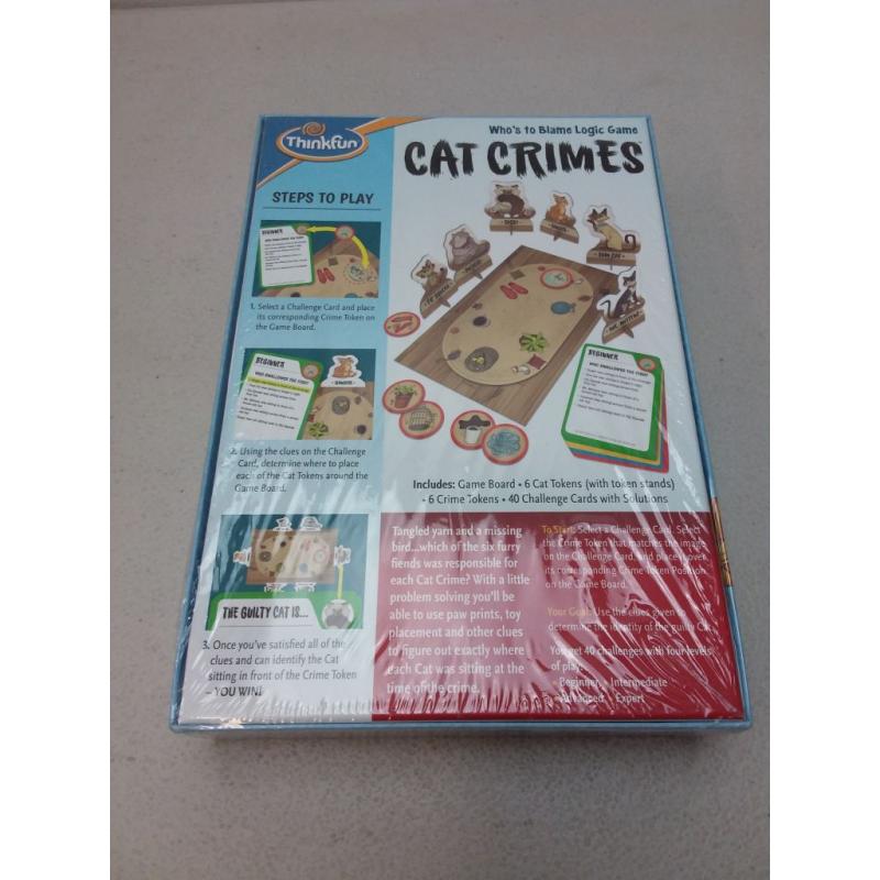 Cat Crimes Card Game