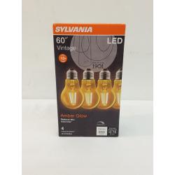 Sylvania 60W Vintage Amber Glow - 4 Pk