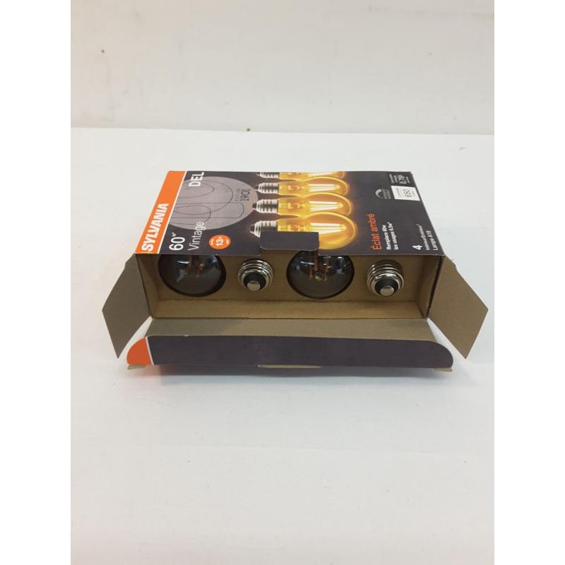 Sylvania 60W Vintage Amber Glow - 4 Pk
